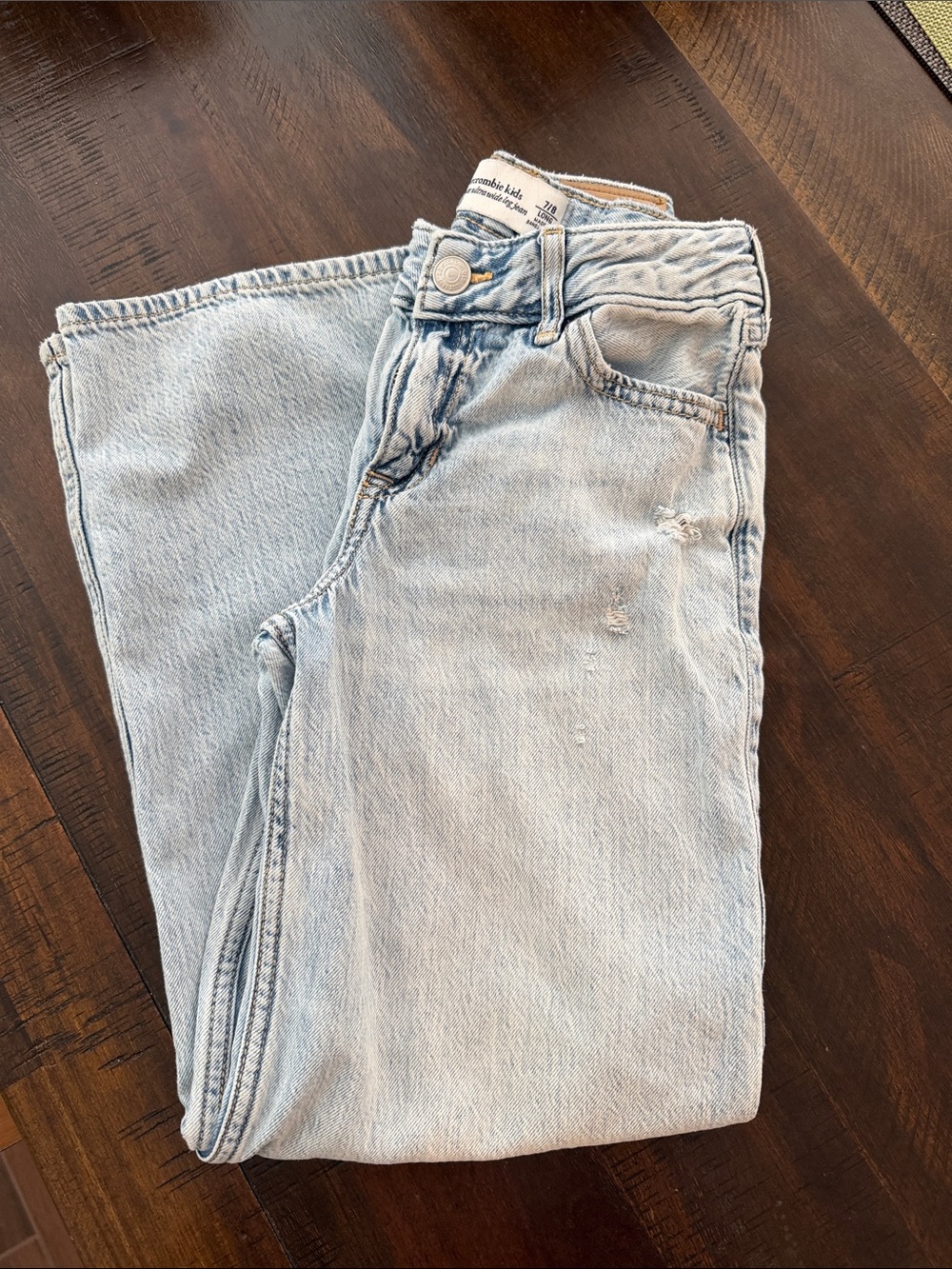 abercrombie kids Straight Jeans 7/8 Long